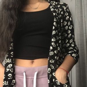 Floral cardigan